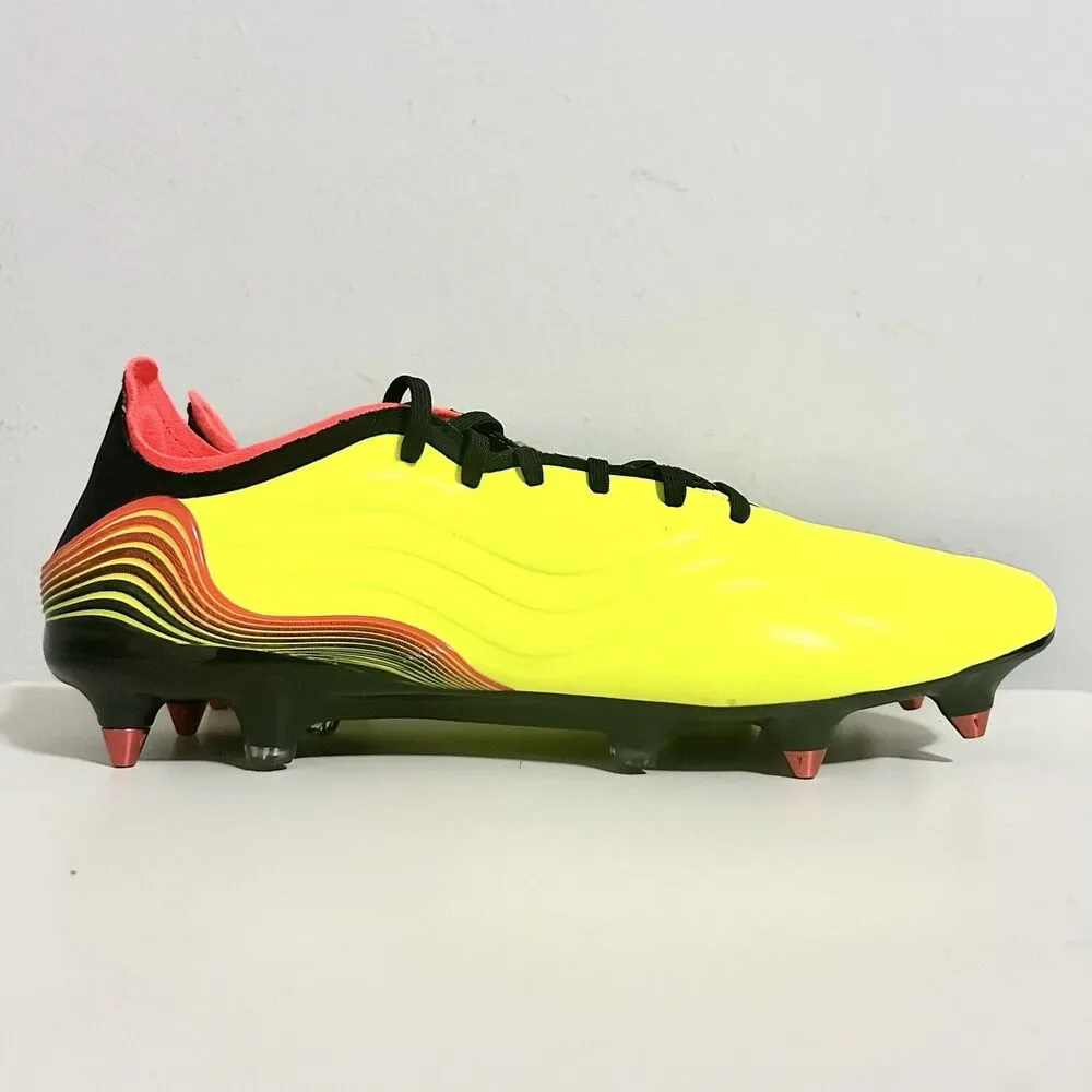 Adidas Copa Sense.1 SG “Game Data Pack” Men’s Size 12 Solar Yellow Soccer Cleats